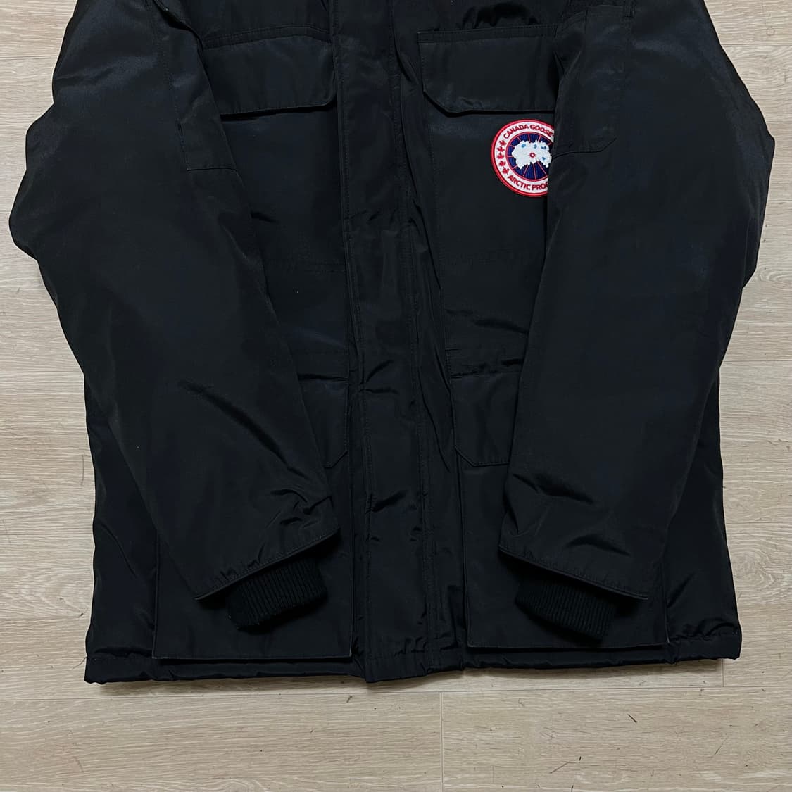 캐나다구스 여성 덕다운 퍼후드 익스페디션 파카 패딩 [네이비] XS/85 상품이미지3