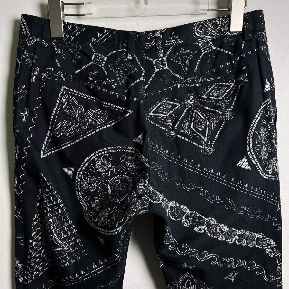 Etro 에트로 반다나 프린트 코튼 팬츠 48 상품이미지7