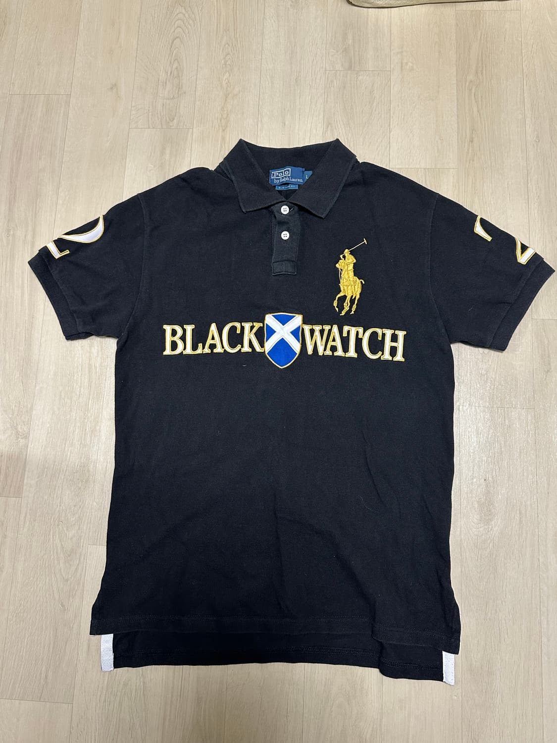 폴로 랄프로렌 치프키프 블랙와치 카라티 상품이미지2