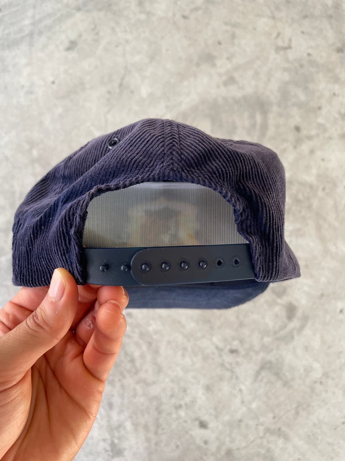 90s Camel Faded Corduroy Trucker Cap 상품이미지6