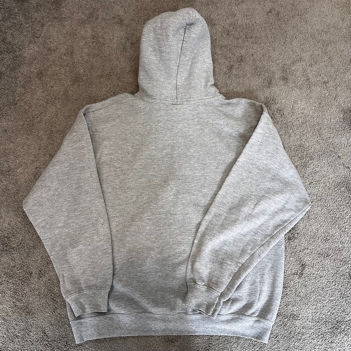 빈티지 미시간 스펠아웃 퓰오버 그레이 후드티L 상품이미지2