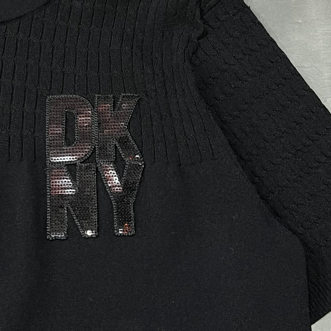  dkny 로고 하프 니트 y15740 상품이미지4