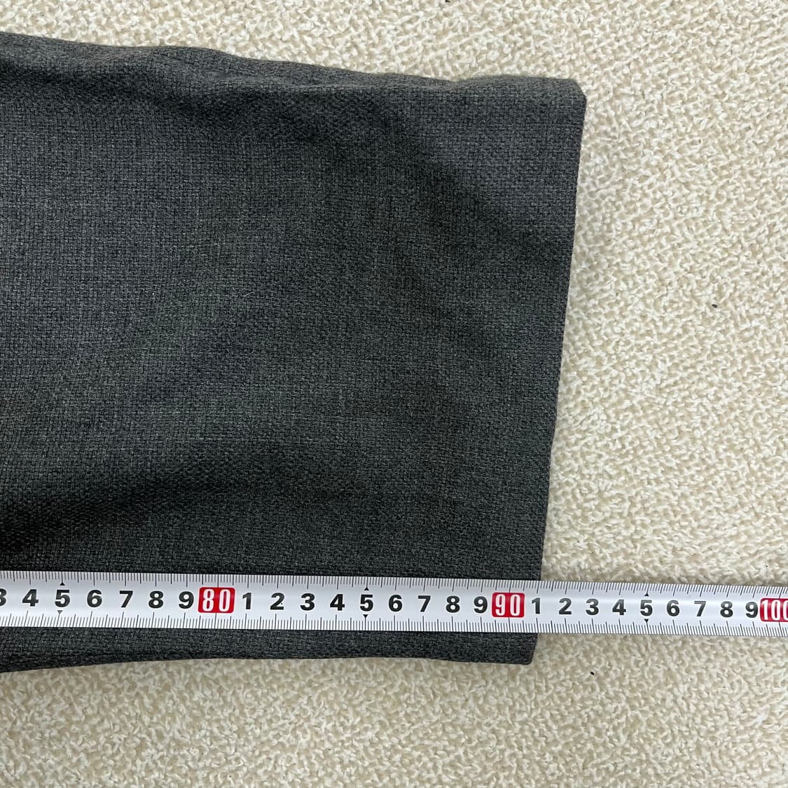 [79-100] 미샤 여성 울 와이드 슬랙스 바지 0116M1 상품이미지8