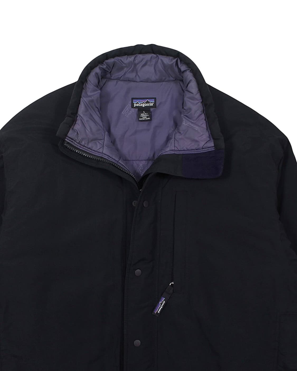 1997 파타고니아 BTU 인슐레이티드 자켓 블랙 빈티지 상품이미지5