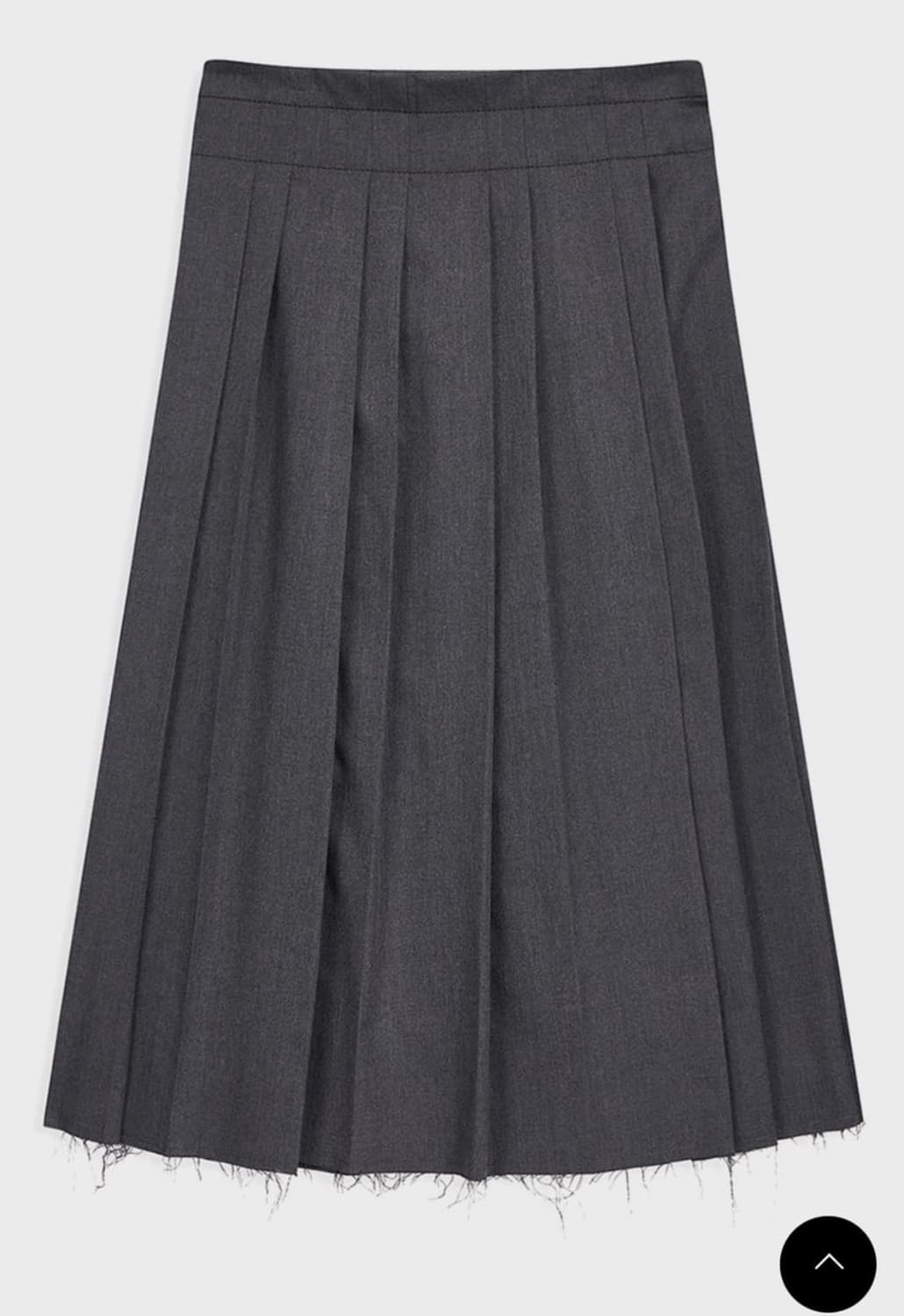Pleated wrap maxi skirt 상품이미지2