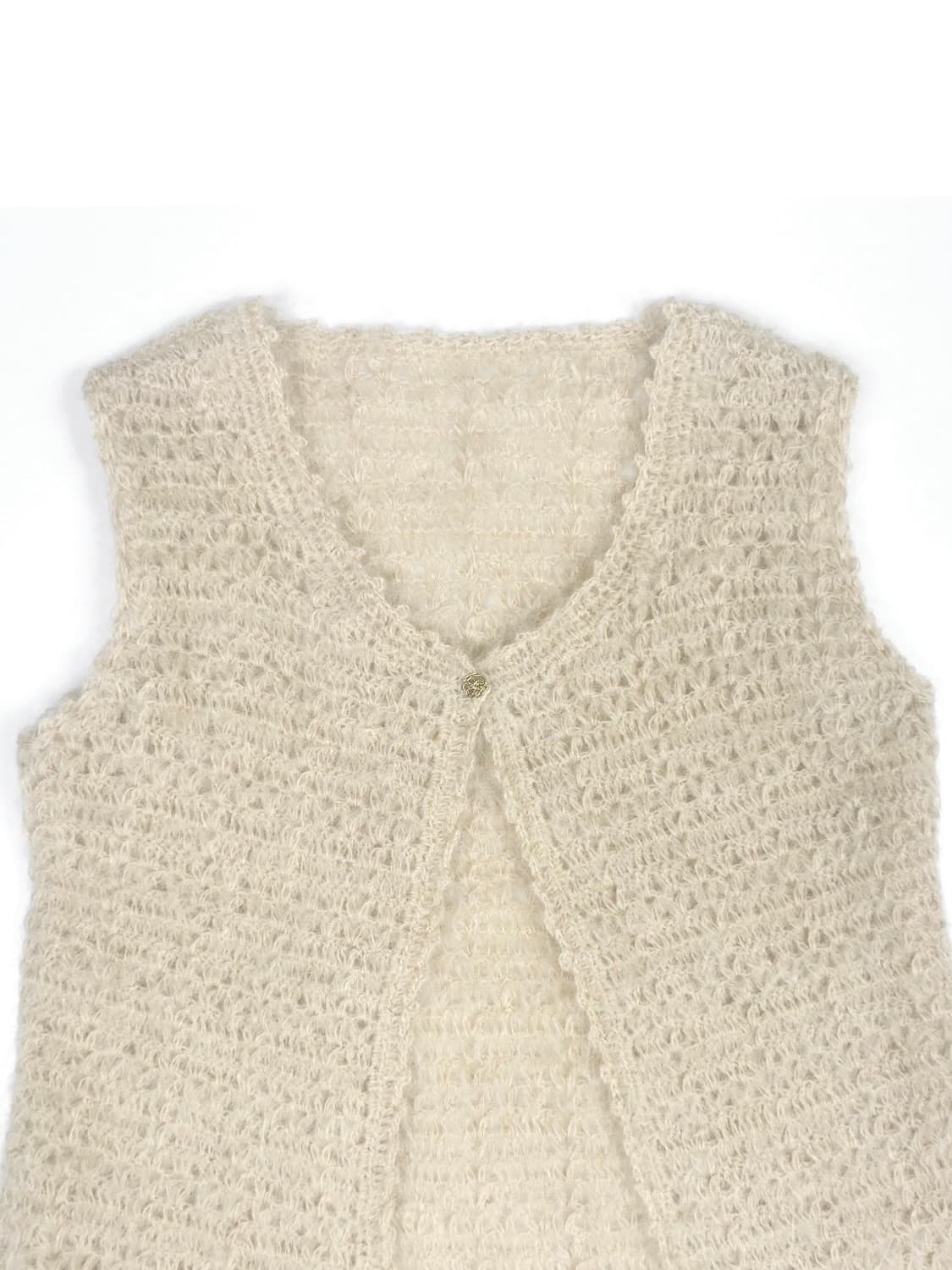 vintage knit vest 상품이미지2