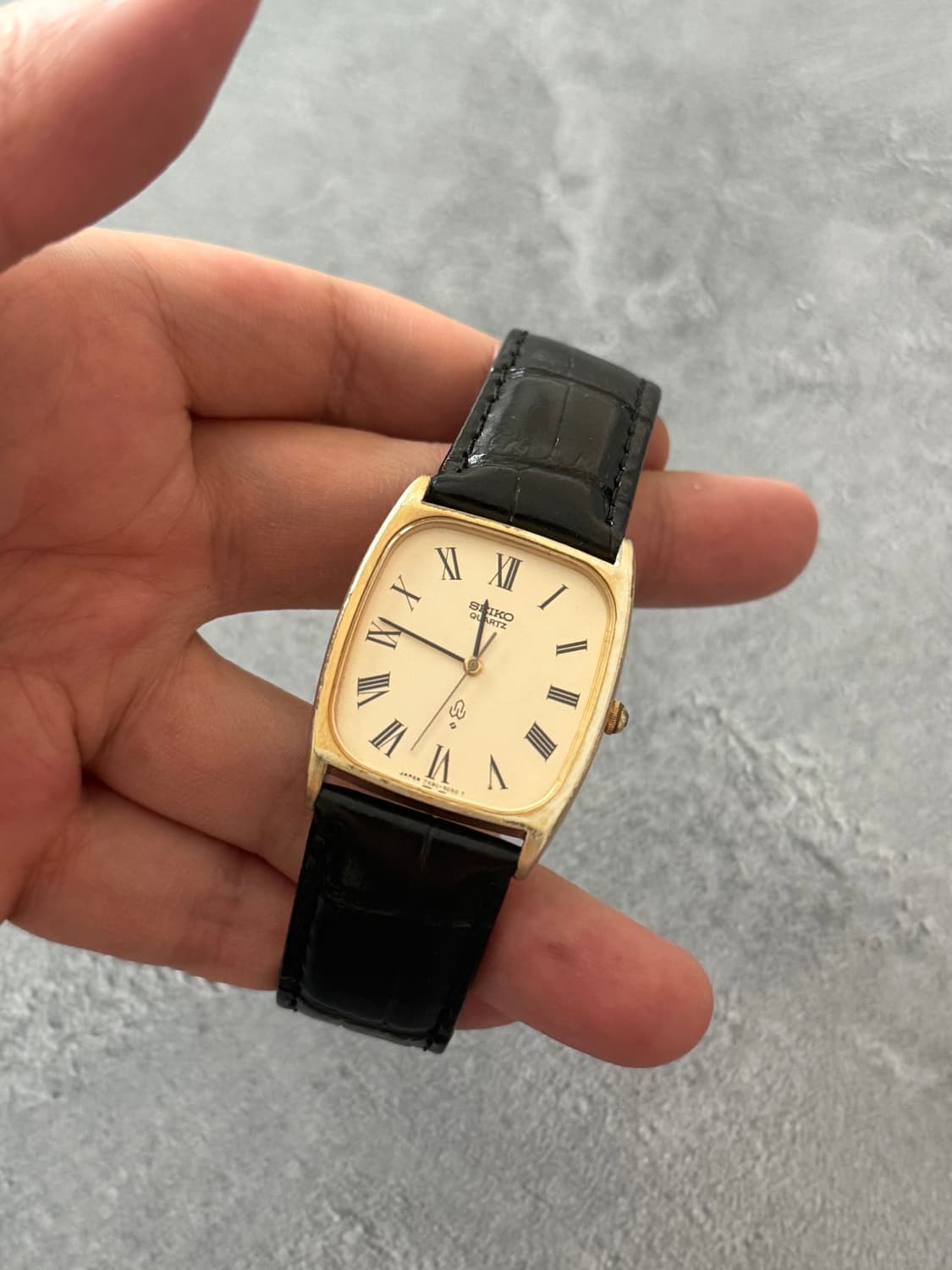 세이코 Seiko 로만 인덱스 스퀘어 쿼츠 상품이미지4