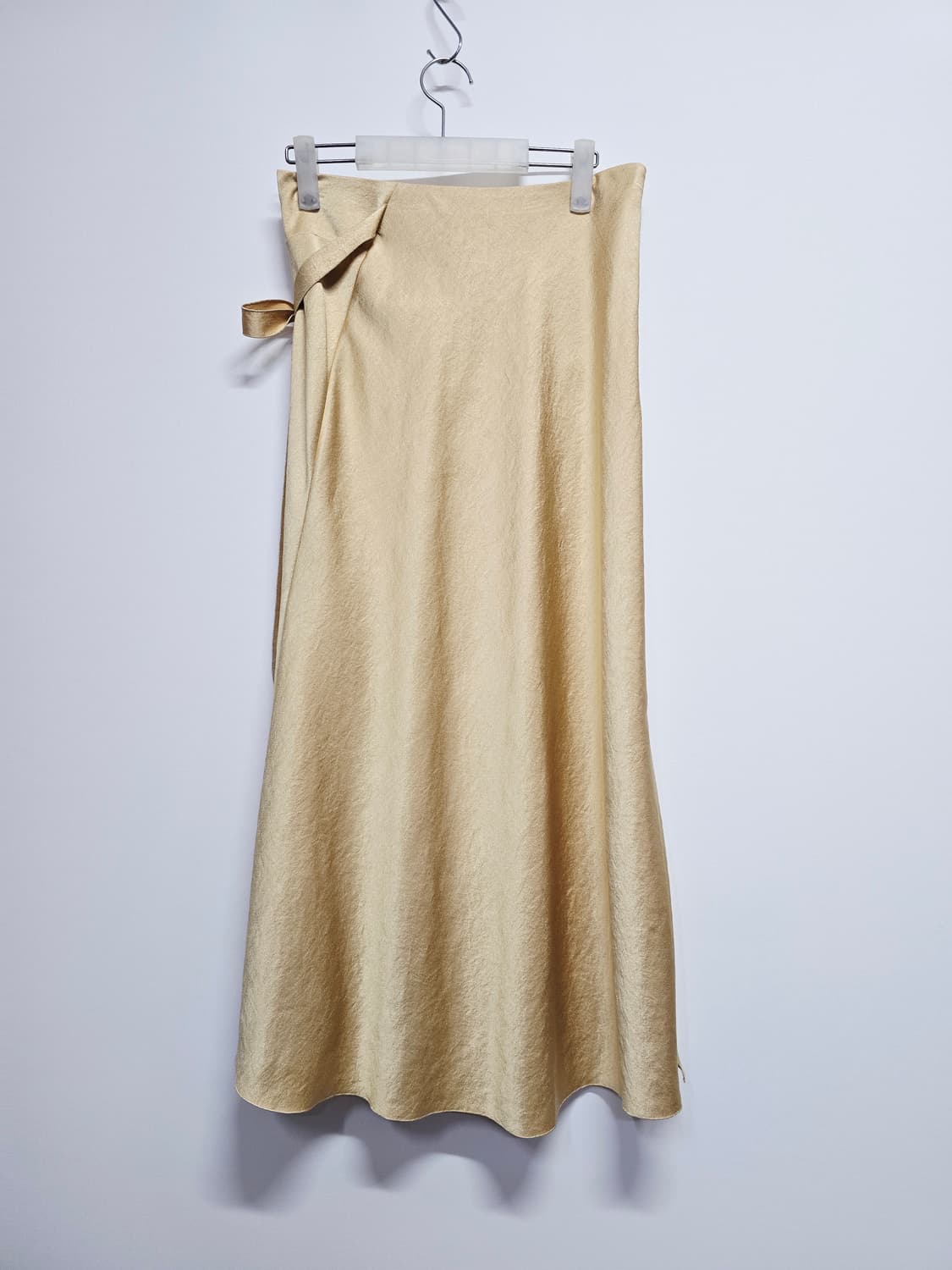 한섬 마인 골드 랩 스타일 롱 스커트 이태리 상품이미지4