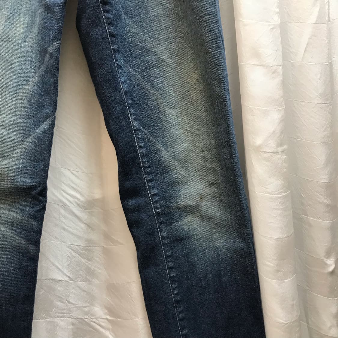 Diesel 디젤 로우 세미스트레이트 더티 워싱 데님 상품이미지6