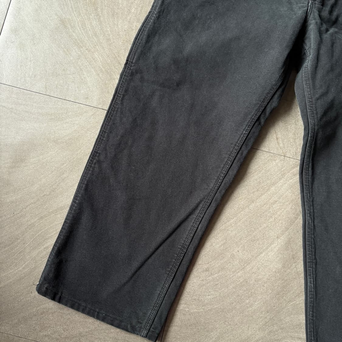 칼하트 정품 오리지널 b111 블랙 싱글니 카펜터 팬츠 상품이미지8