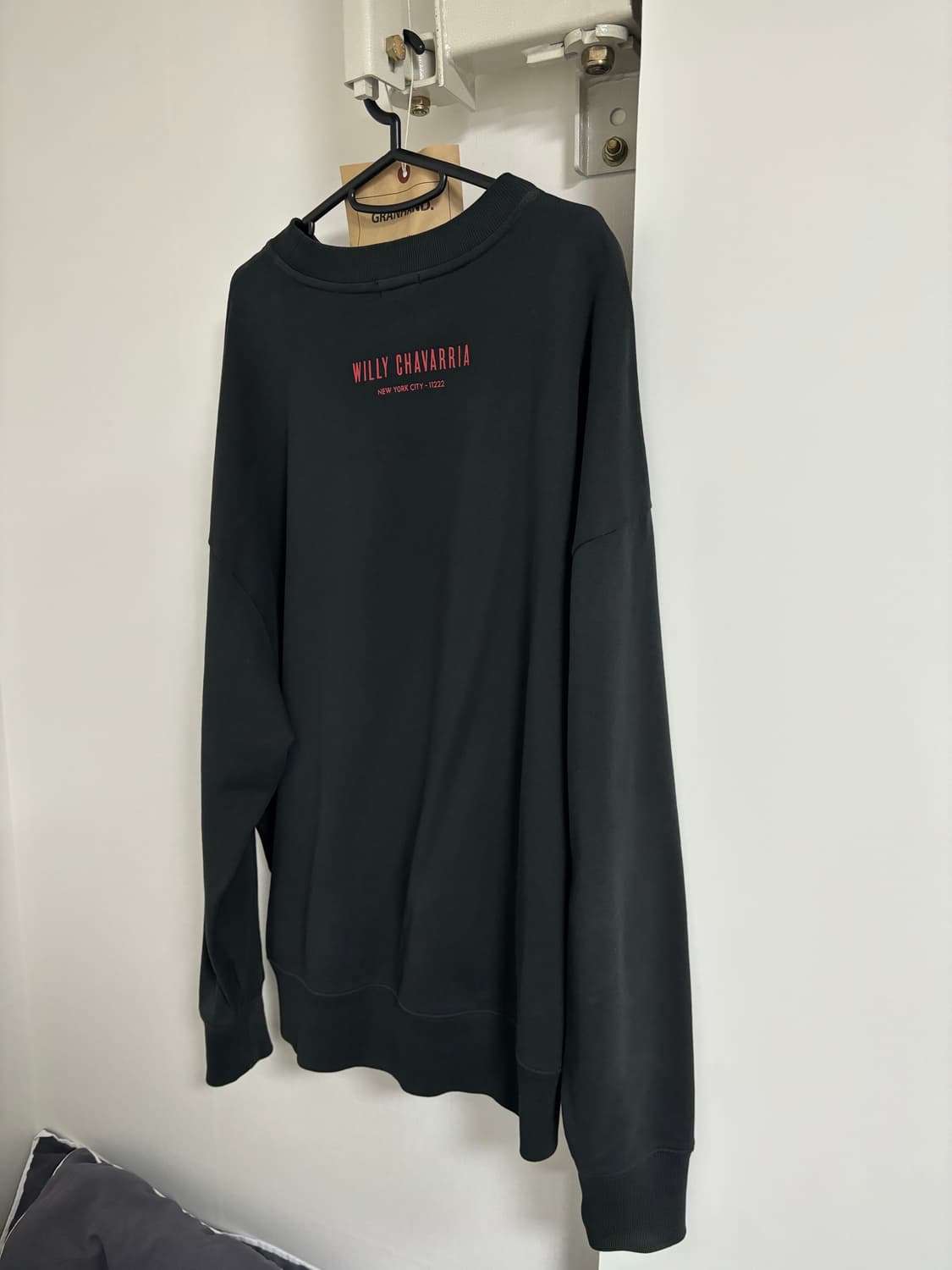 윌리 차바리아 백로고 맨투맨 상품이미지2