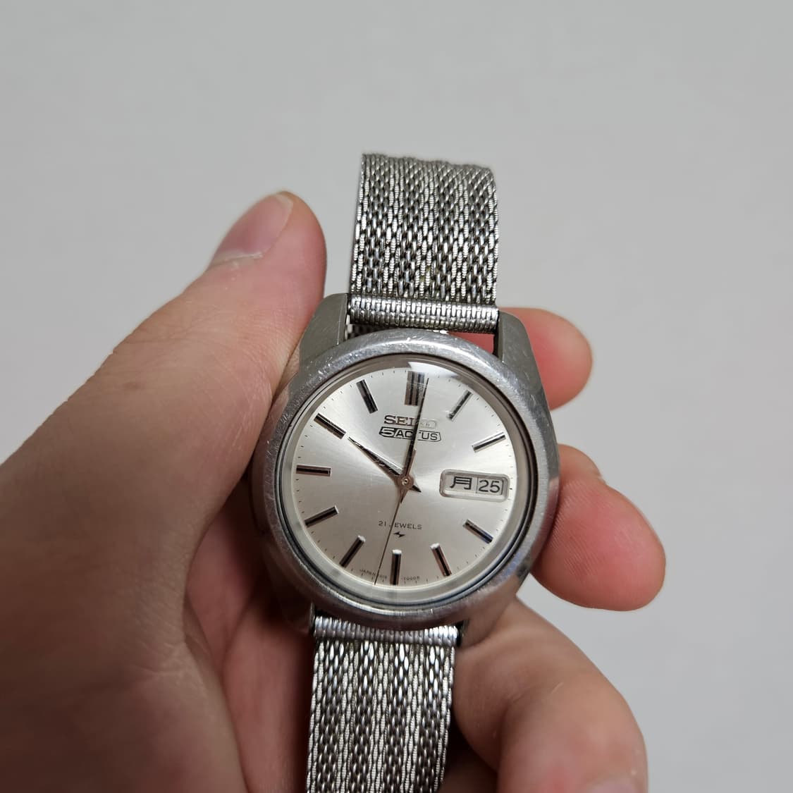 Seiko 5actus 21 Jewels 오토매틱 빈티지 시계 상품이미지8