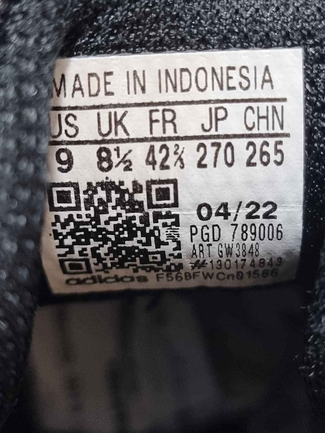 아디다스 갤럭시6 러닝화 (D132 상품이미지6