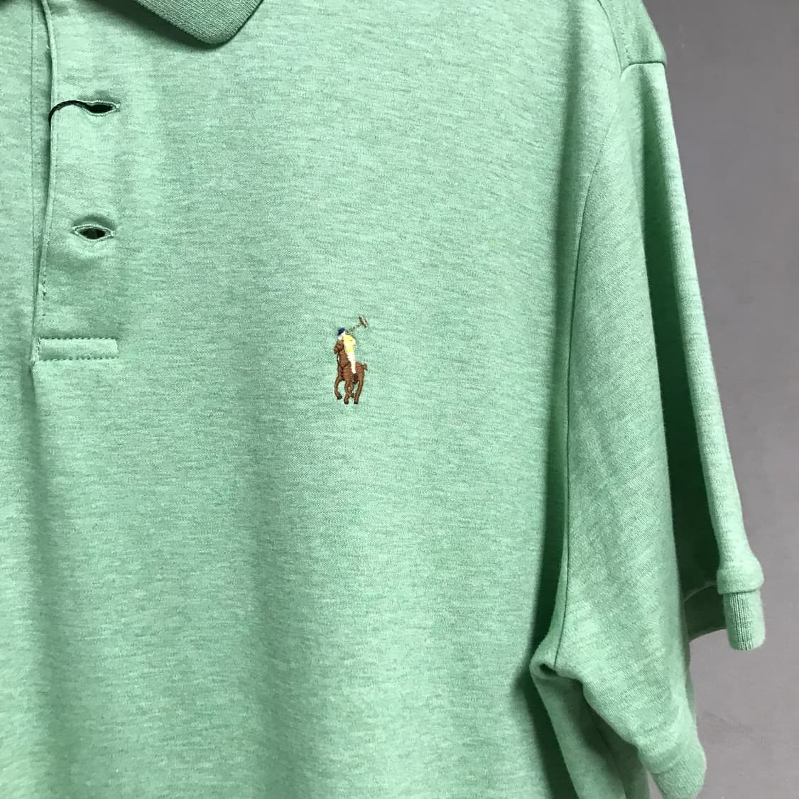 폴로 랄프로렌 PK 반팔 카라티 그린 L 상품이미지4