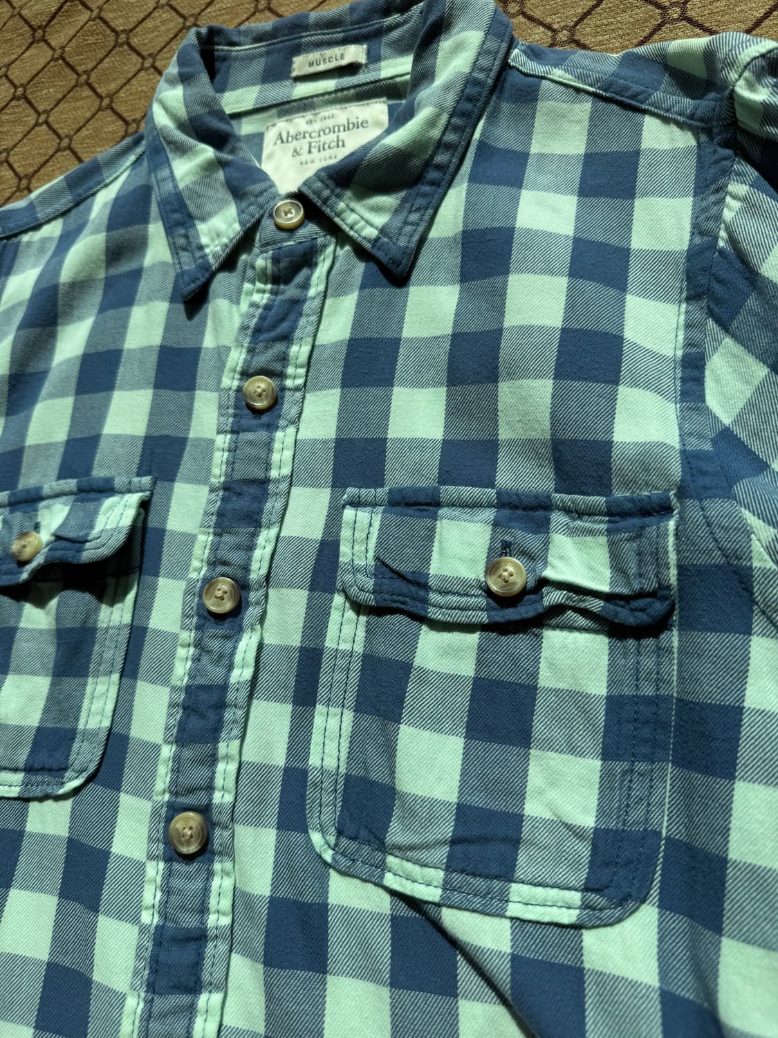 아베크롬비 체크 셔츠 상품이미지3