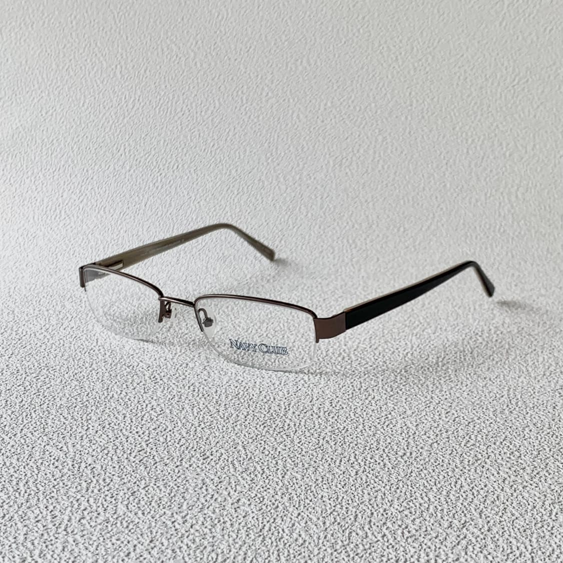 848 데드스탁 빈티지안경 반무테 스퀘어 오벌 프레임 픽키 상품이미지2