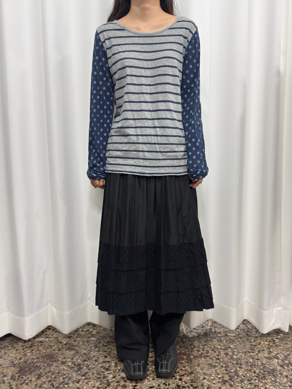 hanae mori pattern design skirt 상품이미지4