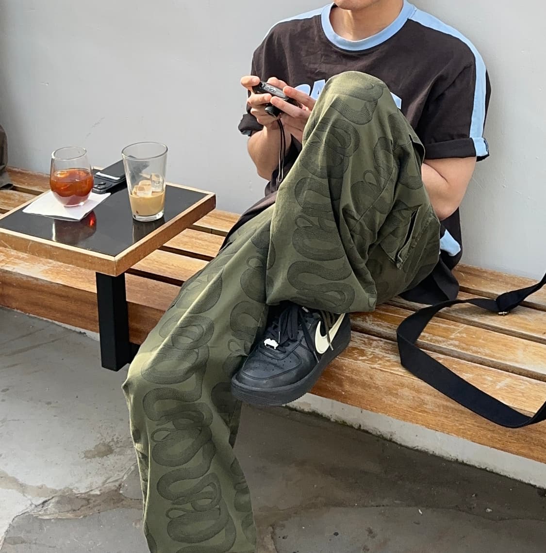 히스테릭글래머 스네이크진 상품이미지3