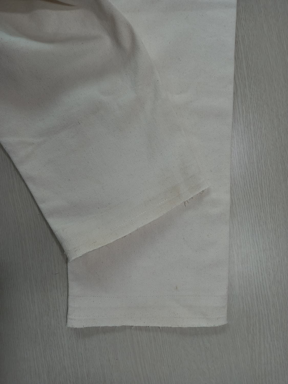 33 SPAO 슬림일자 크림진 크롭 33-449 상품이미지5