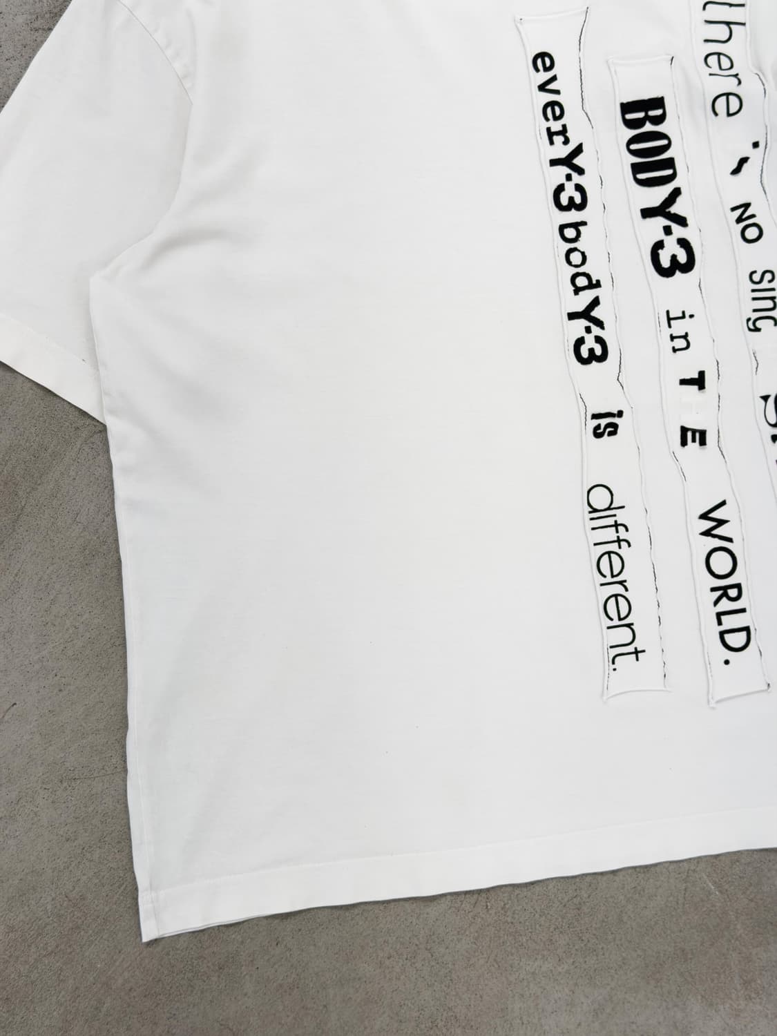 요지야마모토 Y3 티셔츠 상품이미지3