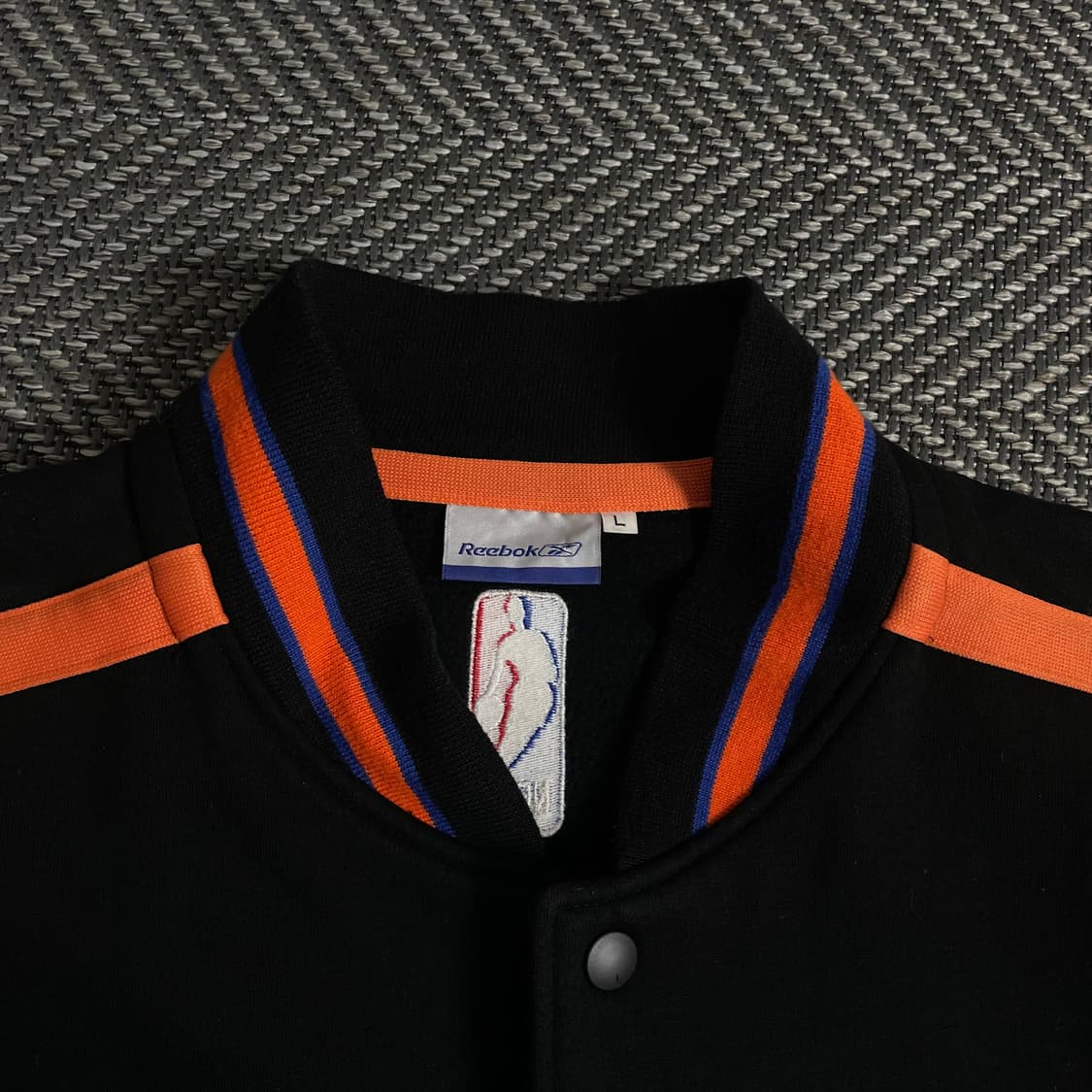 00s 리복 NBA 뉴욕 닉스 올드스쿨 바시티 자켓y 3449 상품이미지6