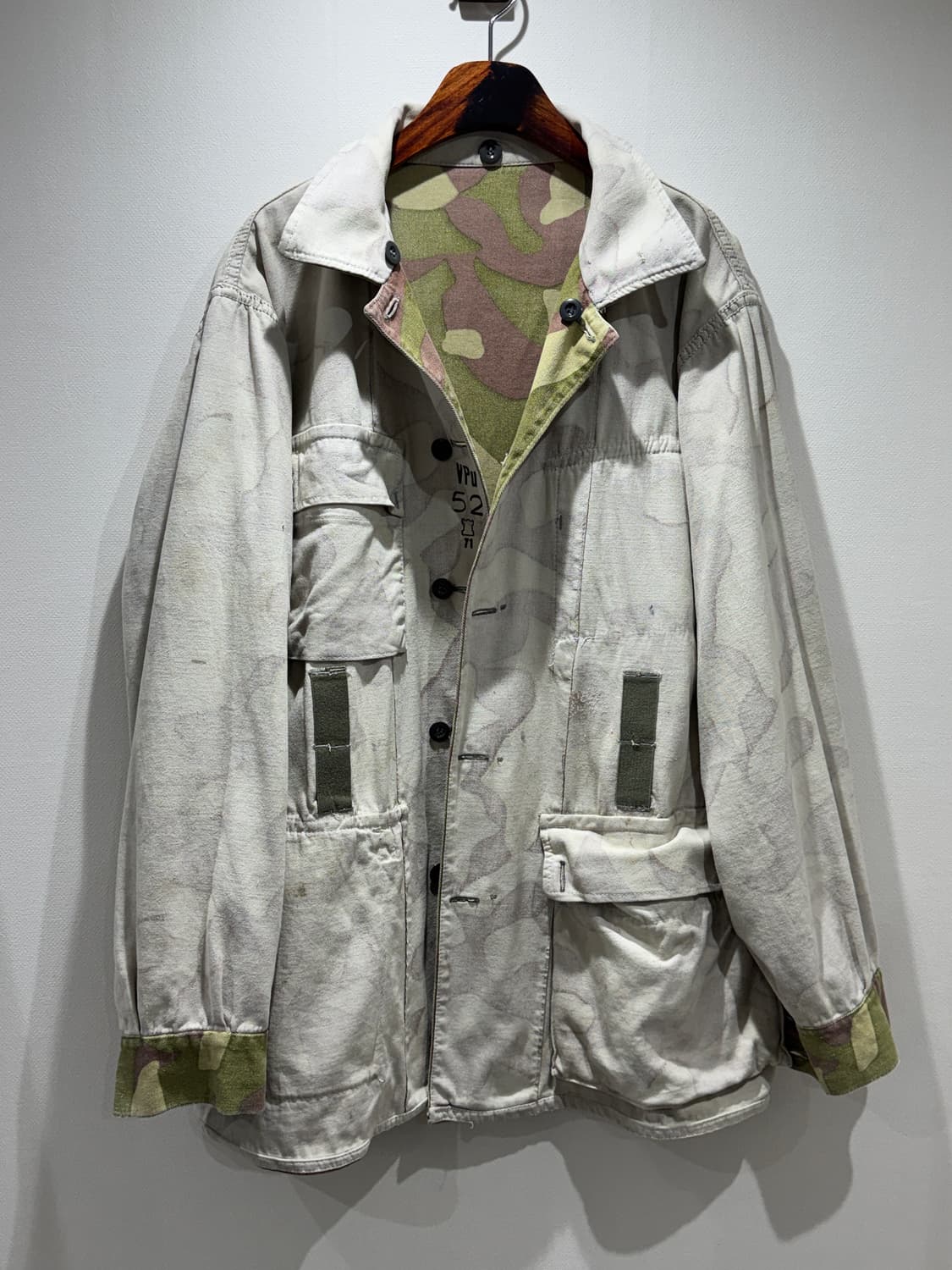 70-80s 핀란드 군 M62 리버시블 자켓 (52) 상품이미지9