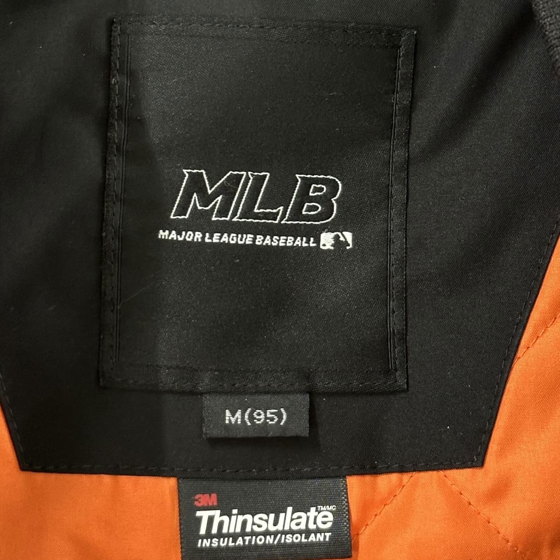 MLB 샌프란시스코 블랙 바시티 스타디움 자켓 (M) 상품이미지6