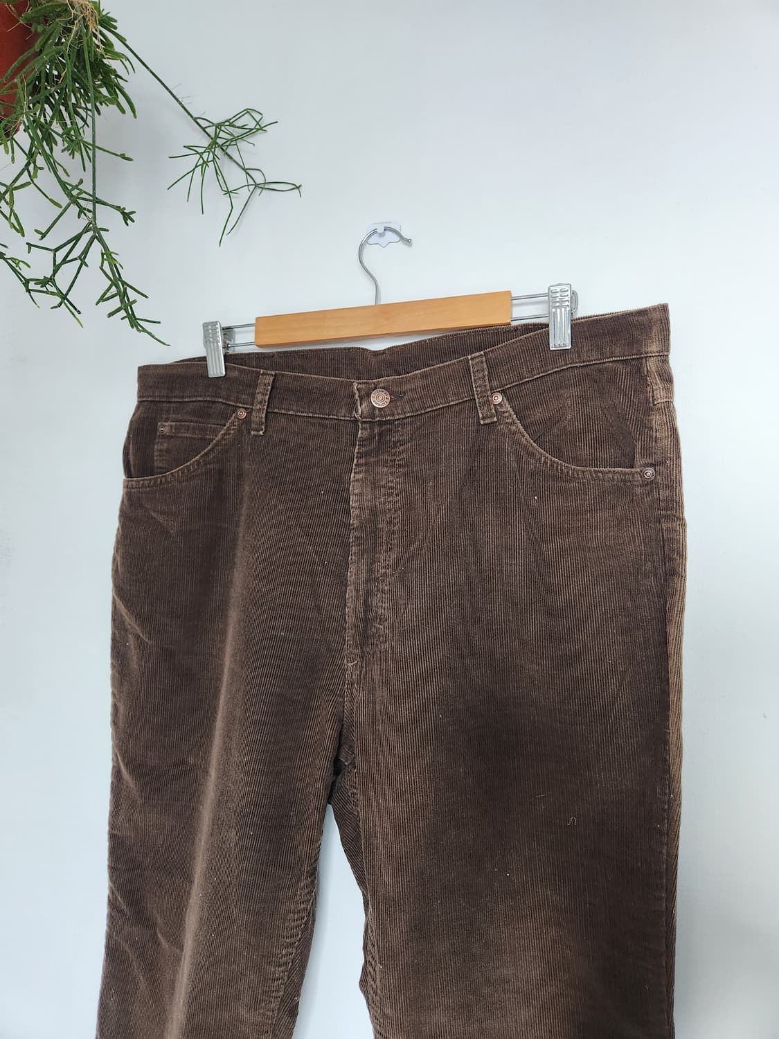 80s 시어즈 로어벅 코듀로이 세미 부츠컷 팬츠(USAmade) 상품이미지2