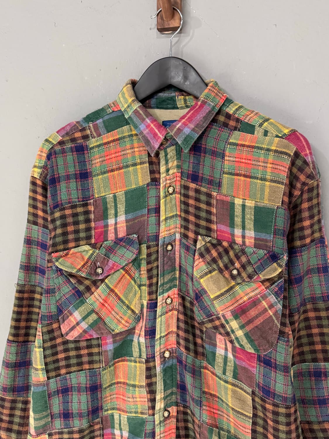 Gavial 패치워크 체크셔츠 상품이미지2