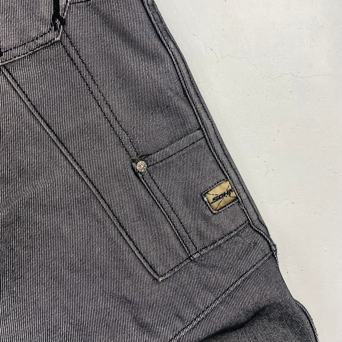 SOHK 올드스쿨 빈티지 자수 카펜터 실버 데님 진 (32) 상품이미지4