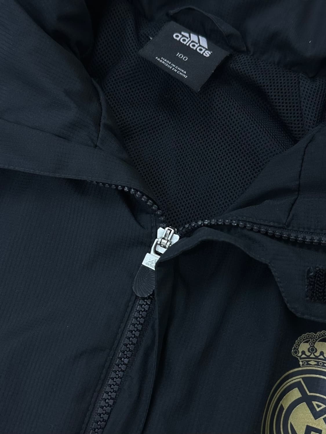 아디다스 레알마드리드 바람막이 블랙 (L) 상품이미지4