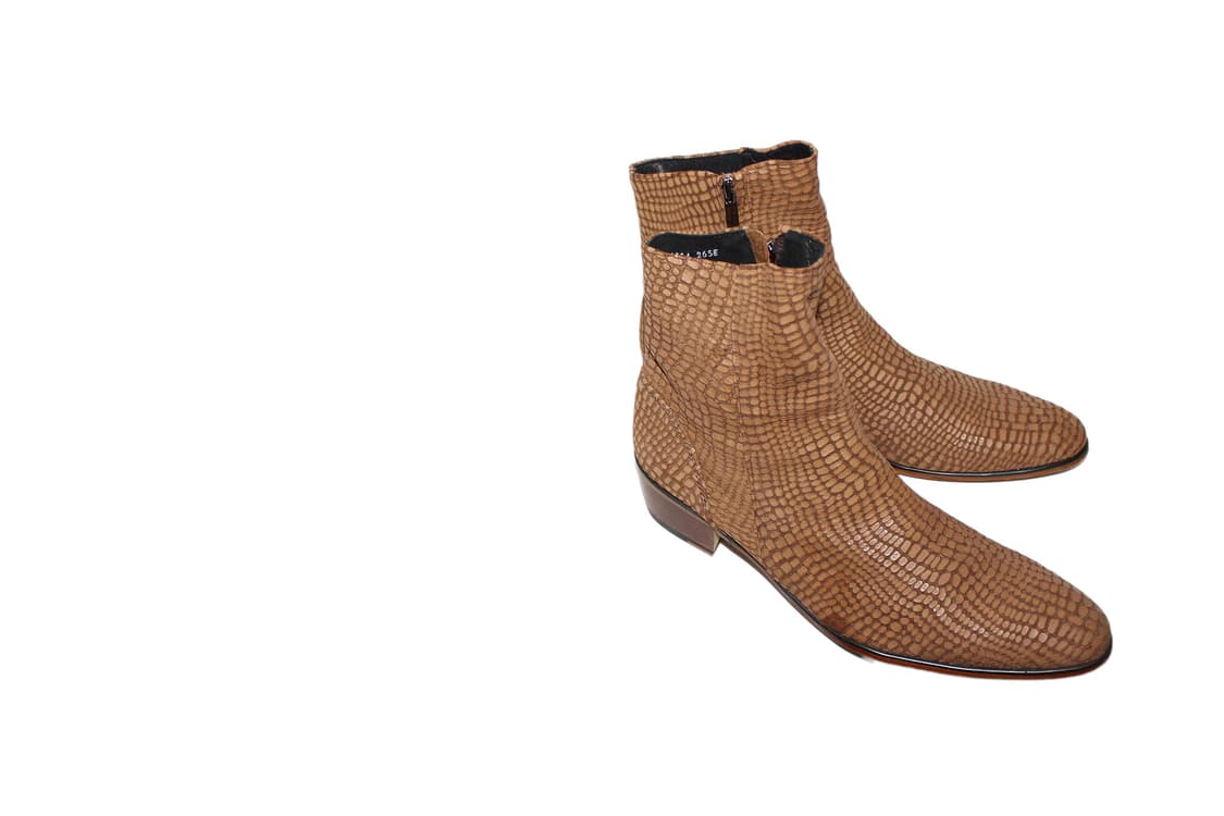 MASIMO ITALY 핸드메이드 레더 부츠 상품이미지5