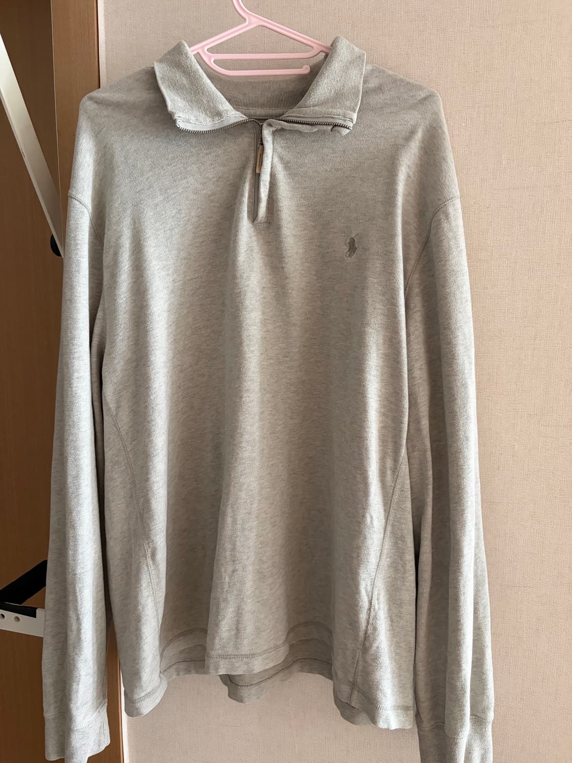 폴로 맨투맨 남자 반집업 XL 상품이미지1