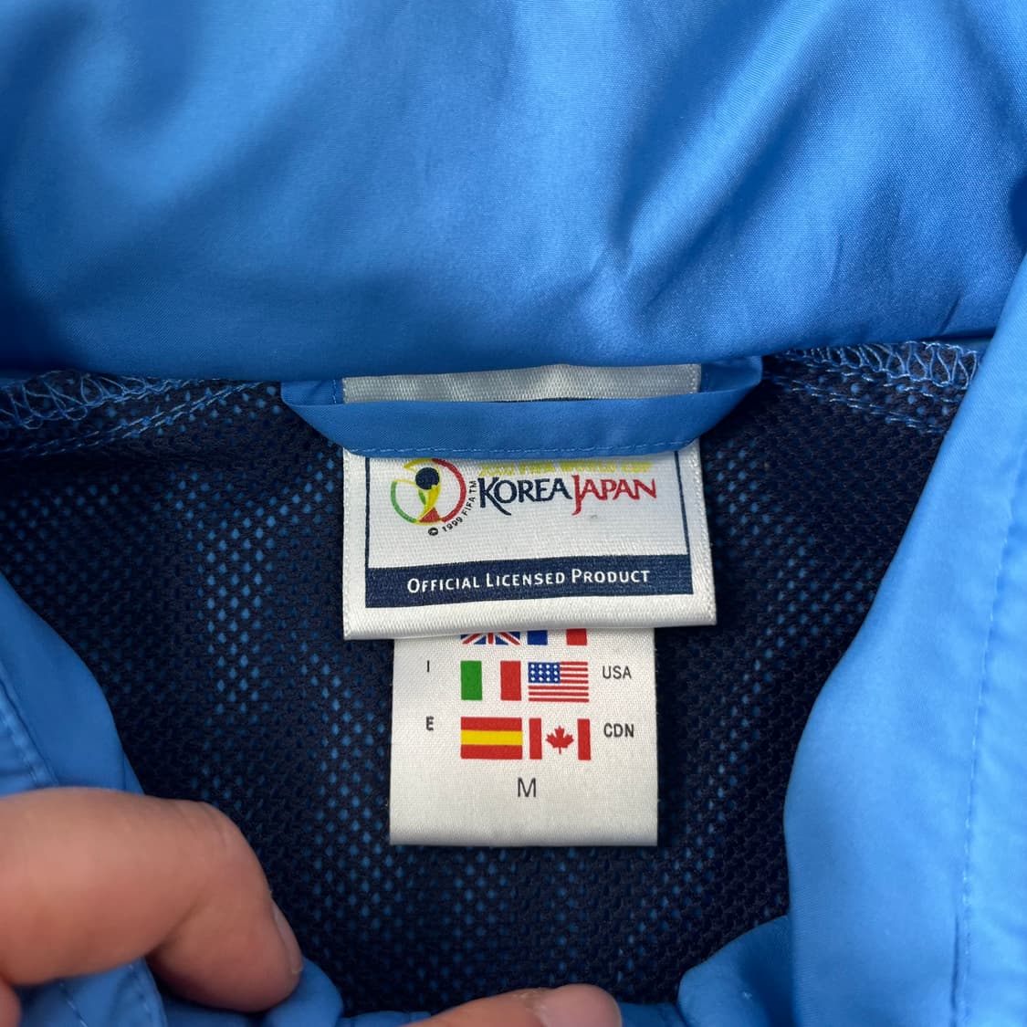 105 아디다스 2002 FIFA 월드컵 코리아 재팬 아노락 자켓 상품이미지3