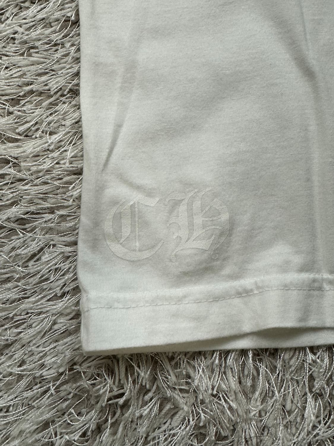 [L] 백화점판 정품 크롬하츠 멀티로고 반팔 화이트 상품이미지7