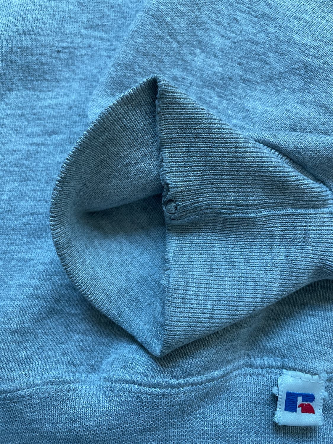 90s 러셀 애슬레틱 스웻셔츠 그레이 미제🇺🇸 상품이미지2