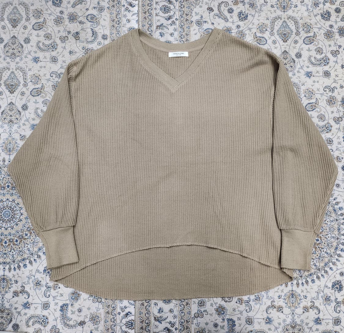 프릭스 스토어 와플 V넥 니트 F (77까지가능) 상품이미지1