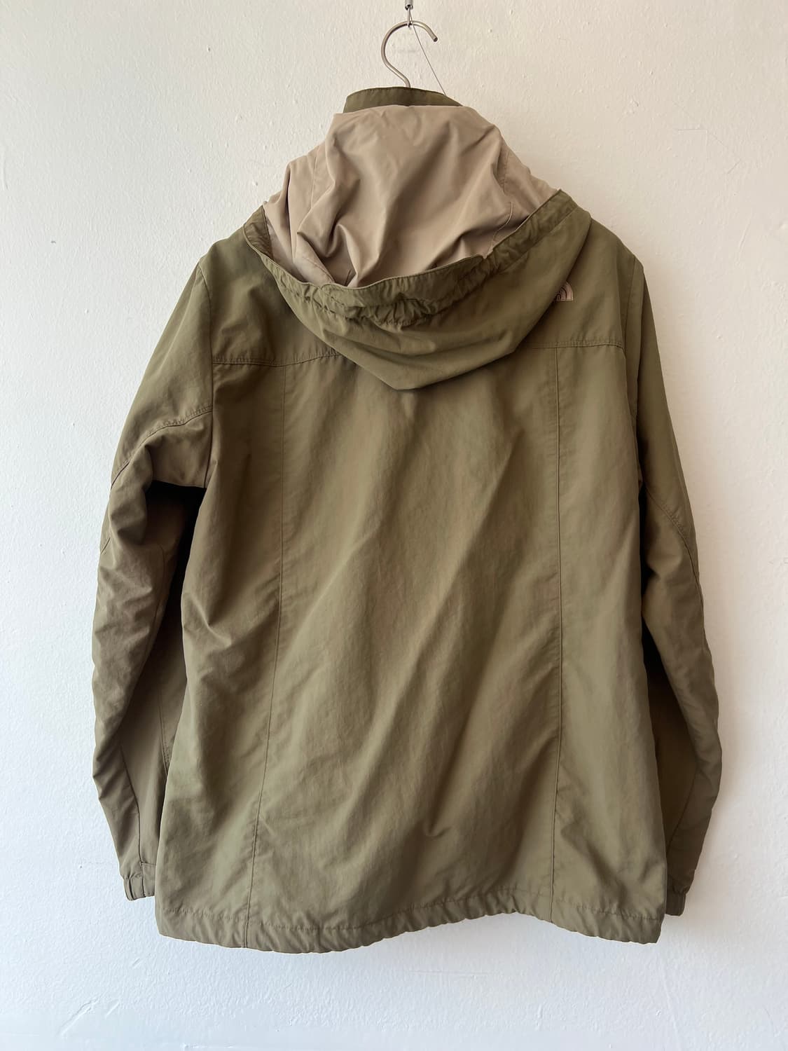 노스페이스 남성 카키 후드집업점퍼 바람막이점퍼 상품이미지3