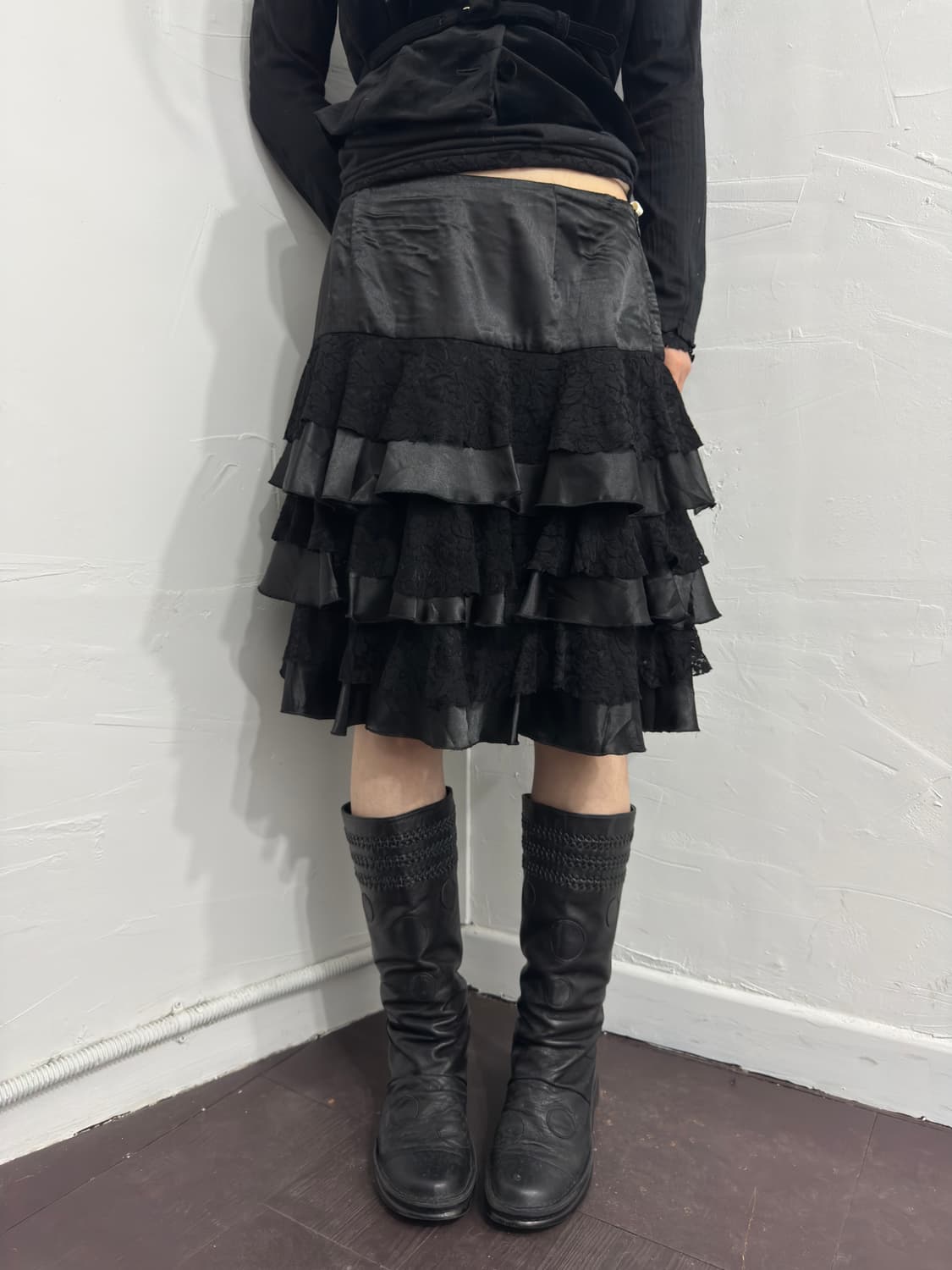 otto layered skirt 상품이미지6