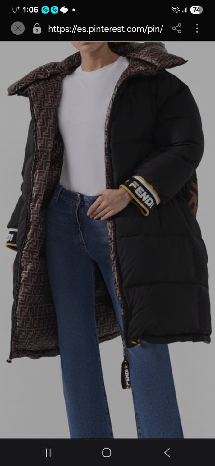 펜디 양면 패딩 상품이미지4