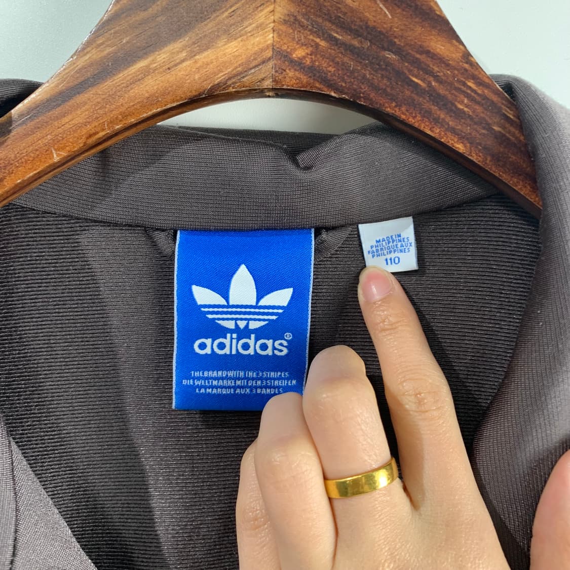 아디다스 파이어버드 모카 브라운 트랙탑 져지 상품이미지5