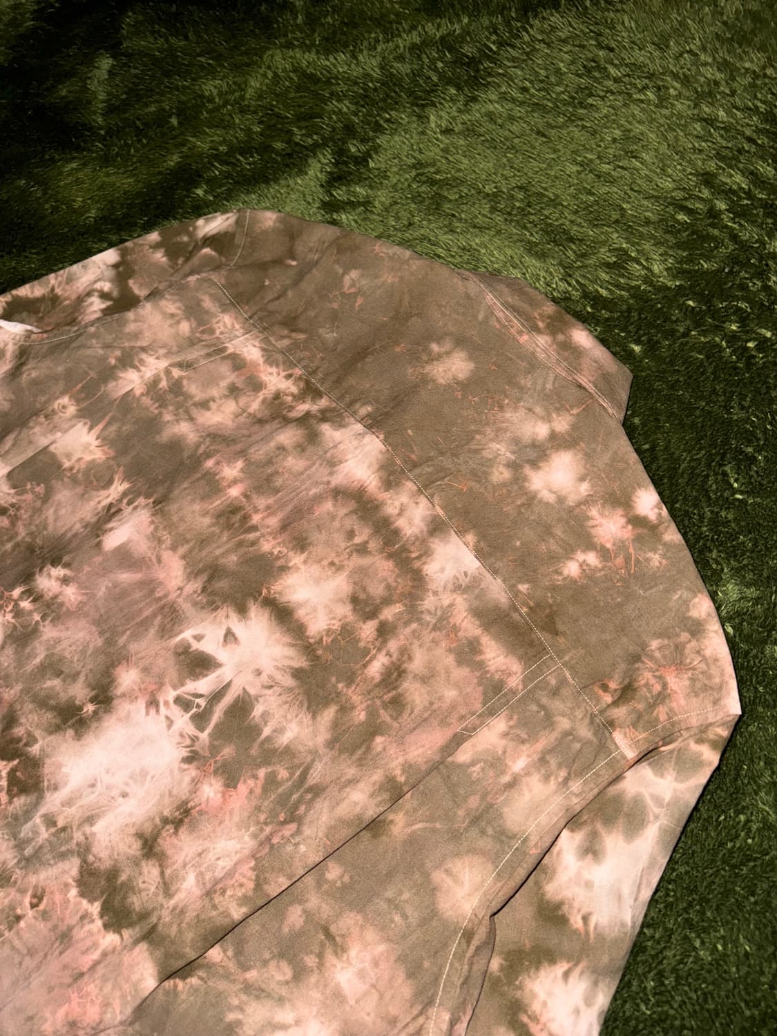 [L] Unaffected 언어펙티드 타이 다이 크롭 웨스턴 셔츠 상품이미지8