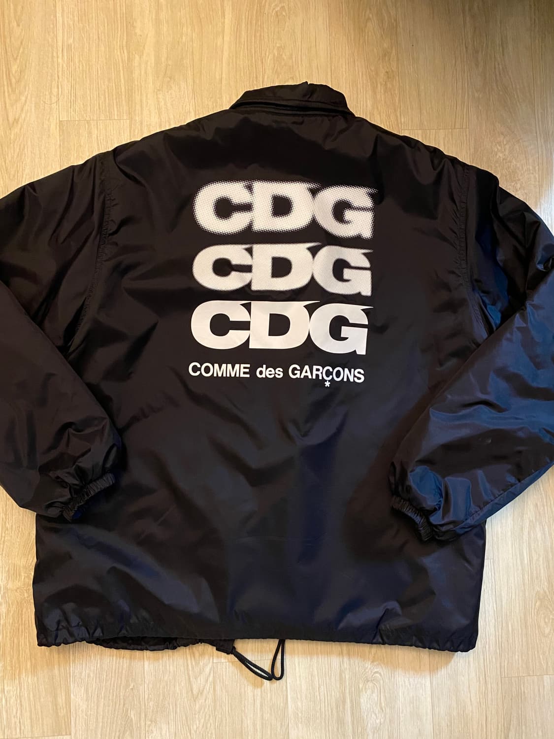 꼼데가르송 CDG 블랙 코치 자켓 (겨울용) 상품이미지1