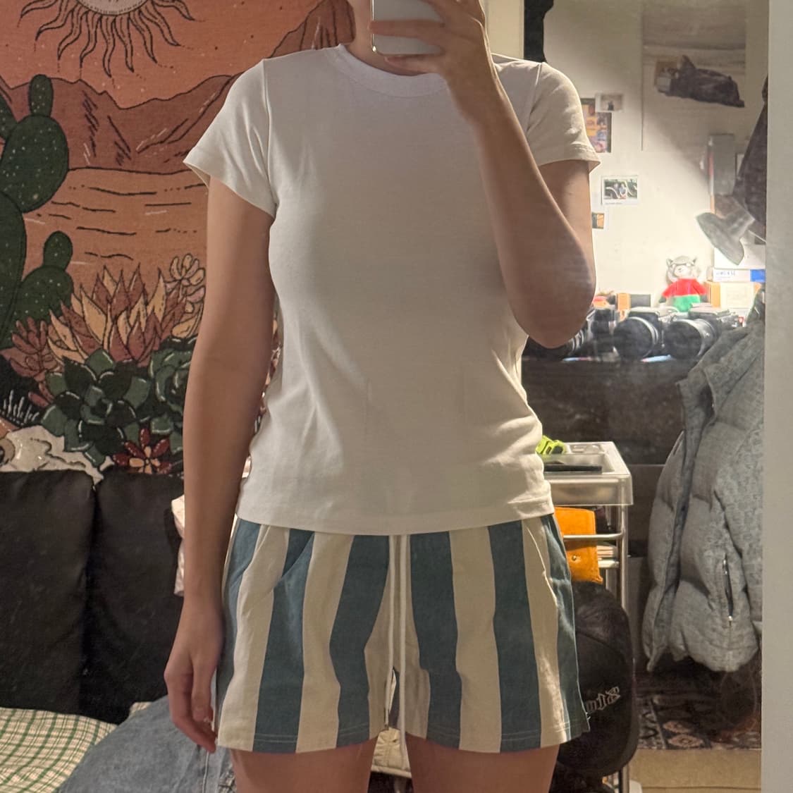 스트라이프 반바지 상품이미지2