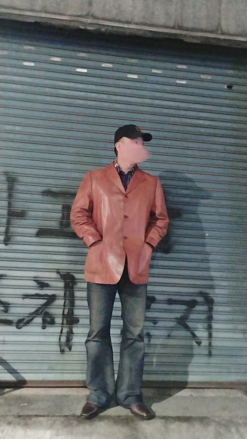 폴스미스 리얼레더 자켓(착샷참고 상품이미지8