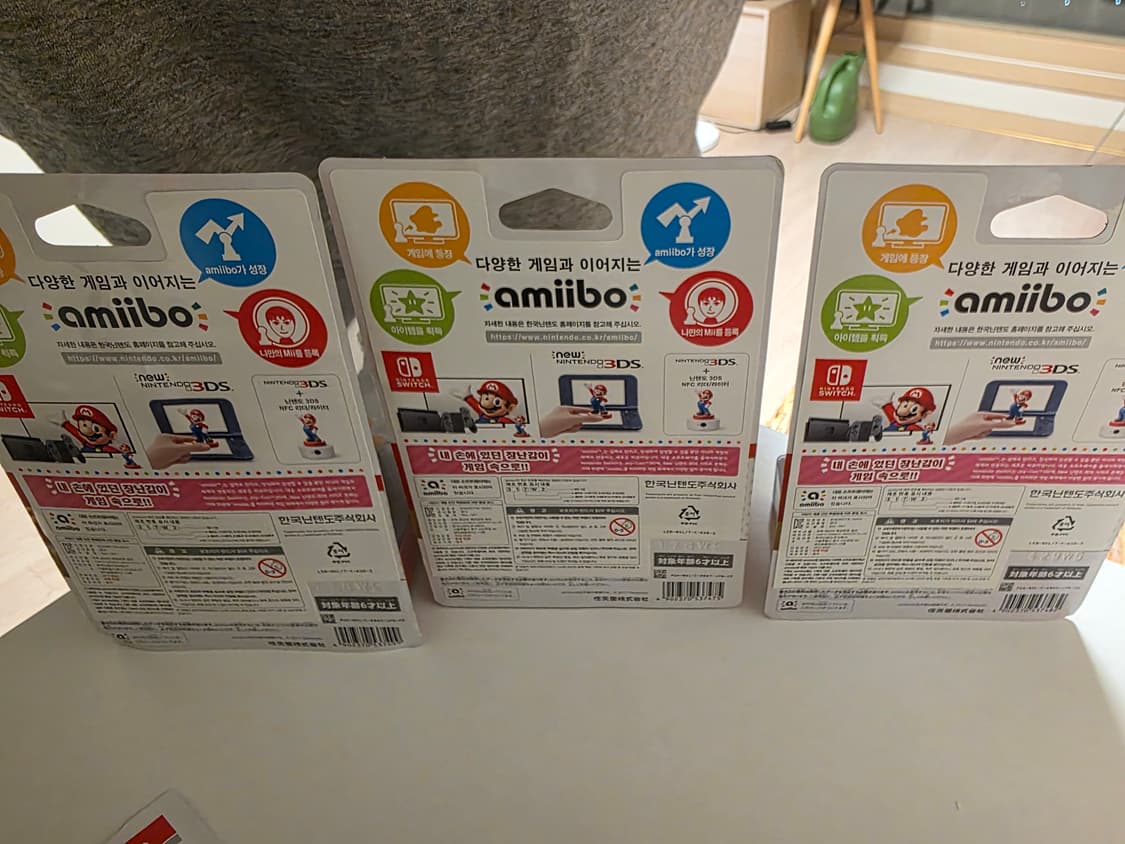 [미개봉]닌텐도 아미보 마리오/피치/쿠파 웨딩 피규어 세트 상품이미지4