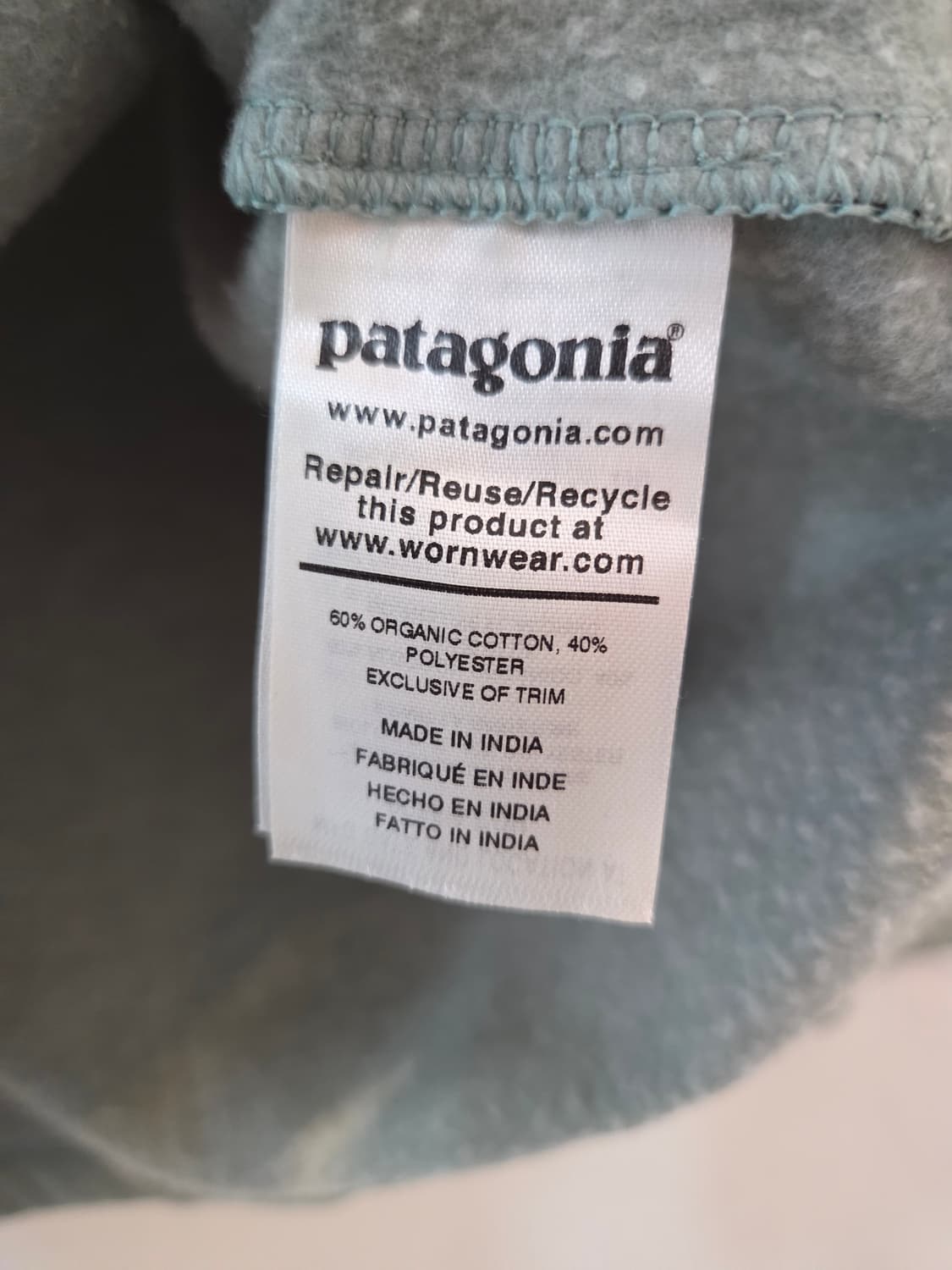 파타고니아 기모맨투맨  상품이미지7