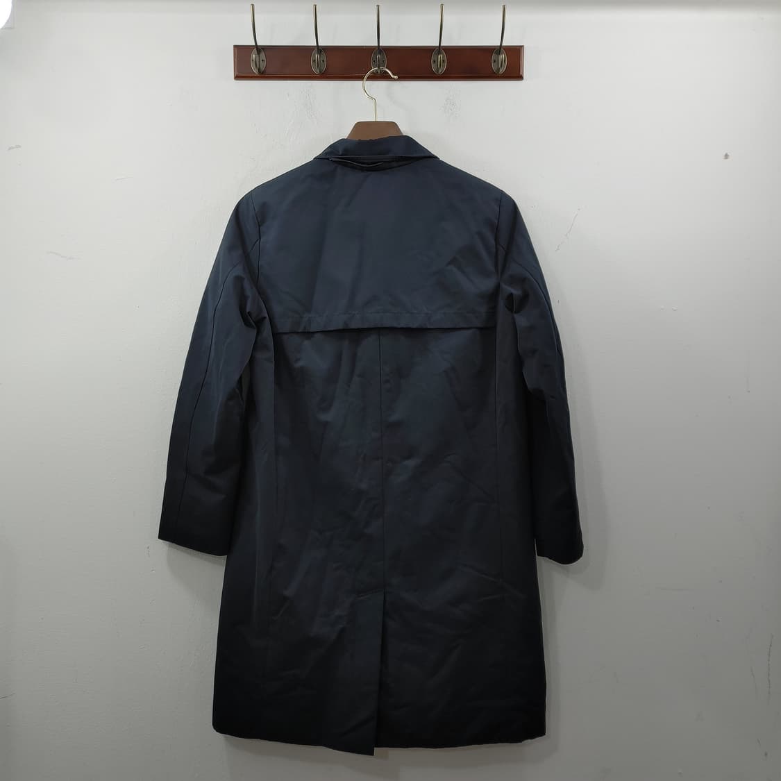 M 푸마 여성 네이비 간절기 미디 맥코트 집업 자켓 상품이미지5