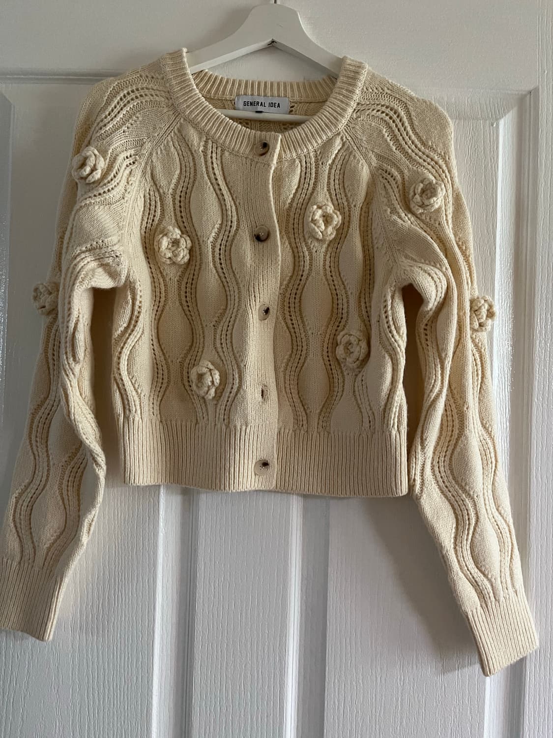 제너럴아이디어 플라워가디건 상품이미지1