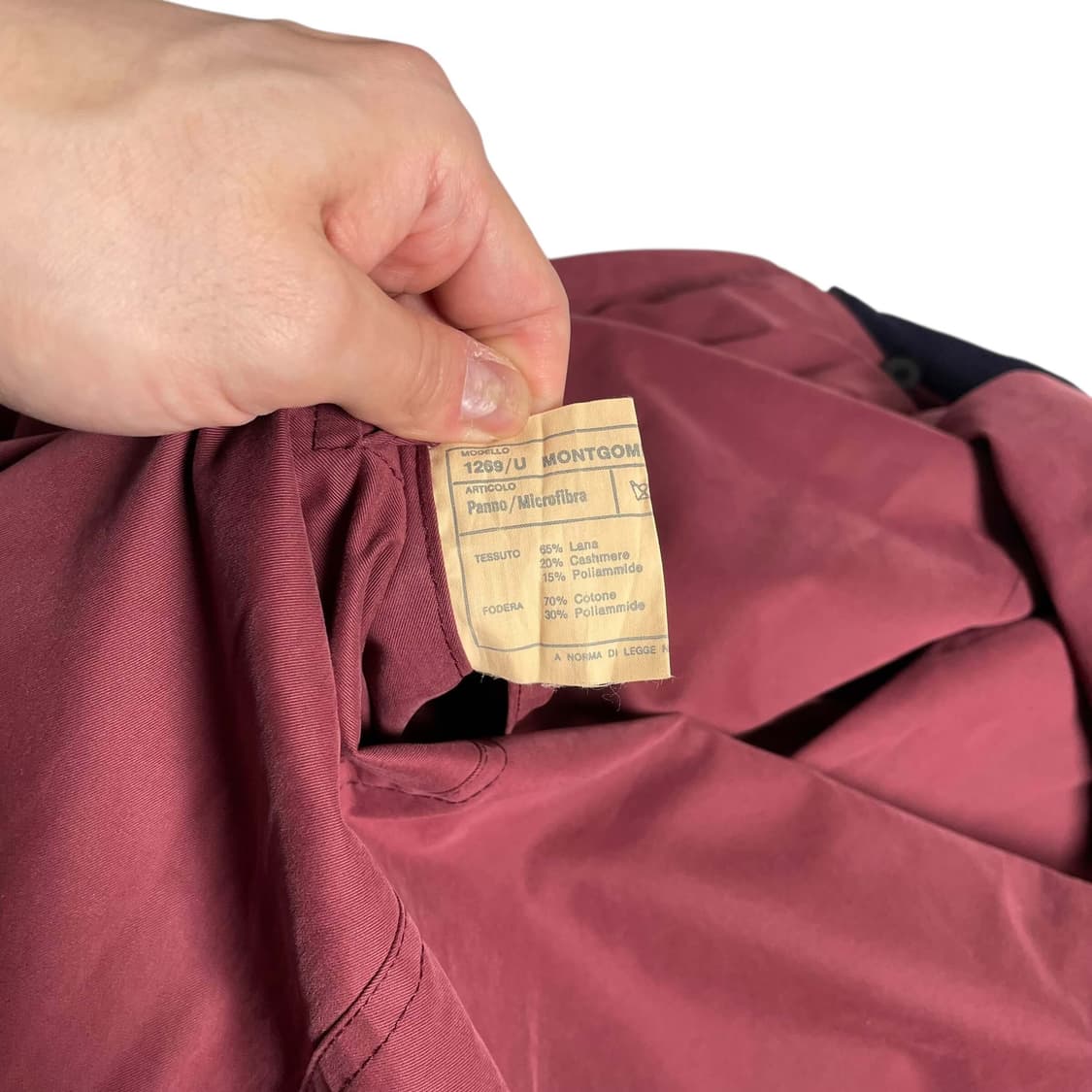 Versace sport 리버시블 캐시미어블렌드 코트 상품이미지10